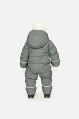 Baby Cloud One Piece Snowsuit Adapted For Car Seats Sage Green