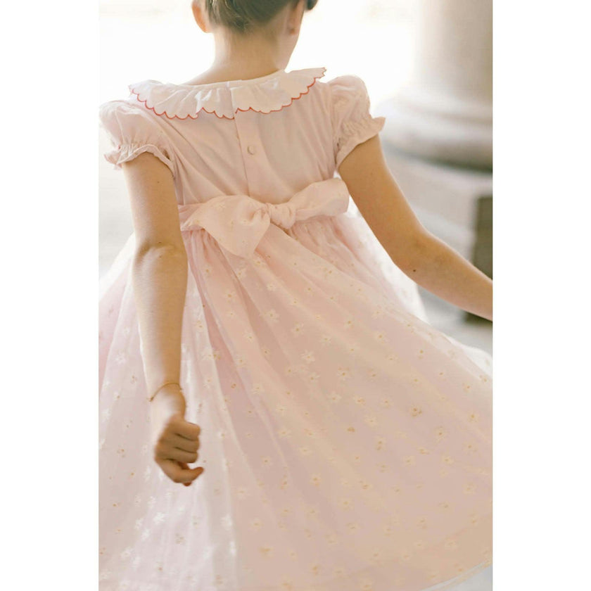Cordelia Pink Dress with Tulle
