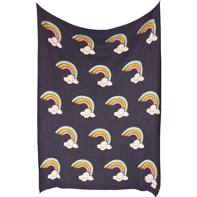 Rainbow Smiles Baby Blanket Set
