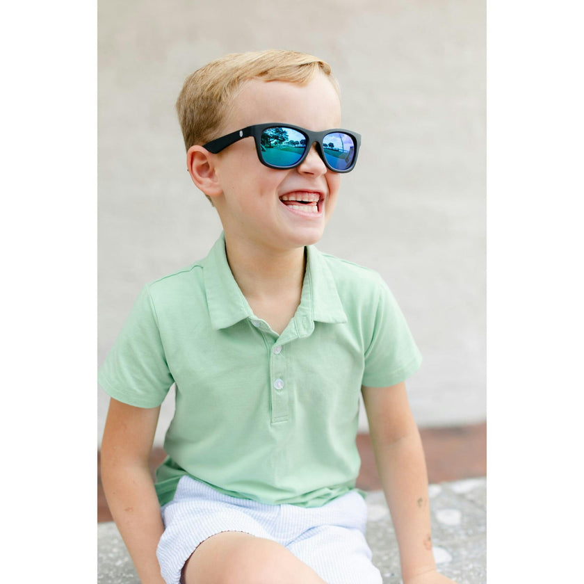 Polarized Navigator: Cobalt Mirrored Lens