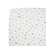 Cotton Muslin Toddler Bedding 3 Piece Set - Watercolor Critters