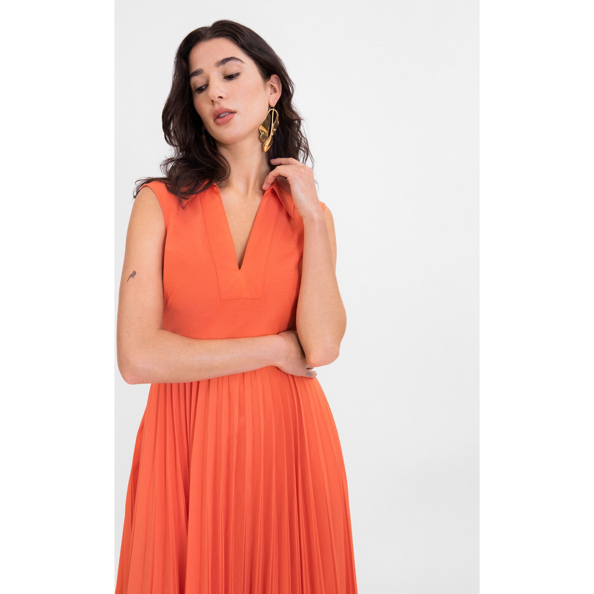 Women's Carissa Dress, Orange