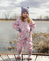 Baby Mid-Season One-Piece Outerwear With Hat