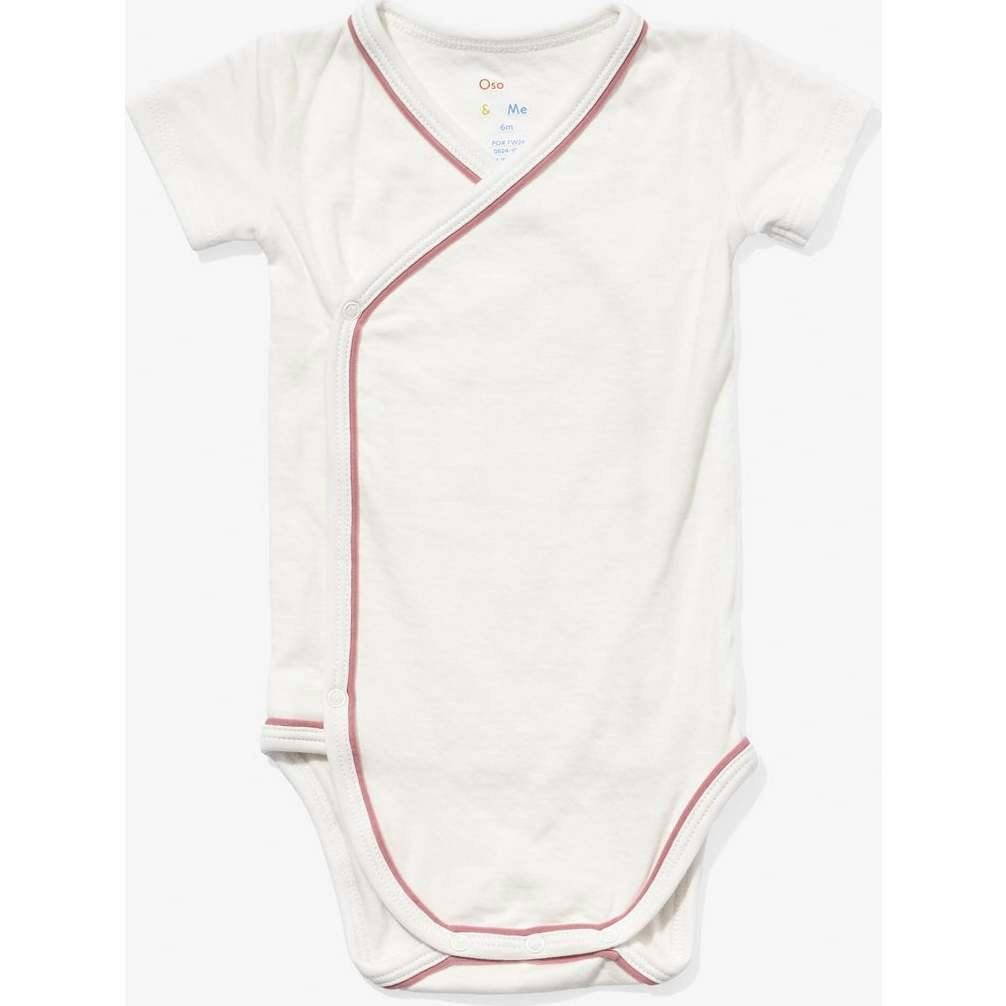 Crossbody Short Sleeve One-piece