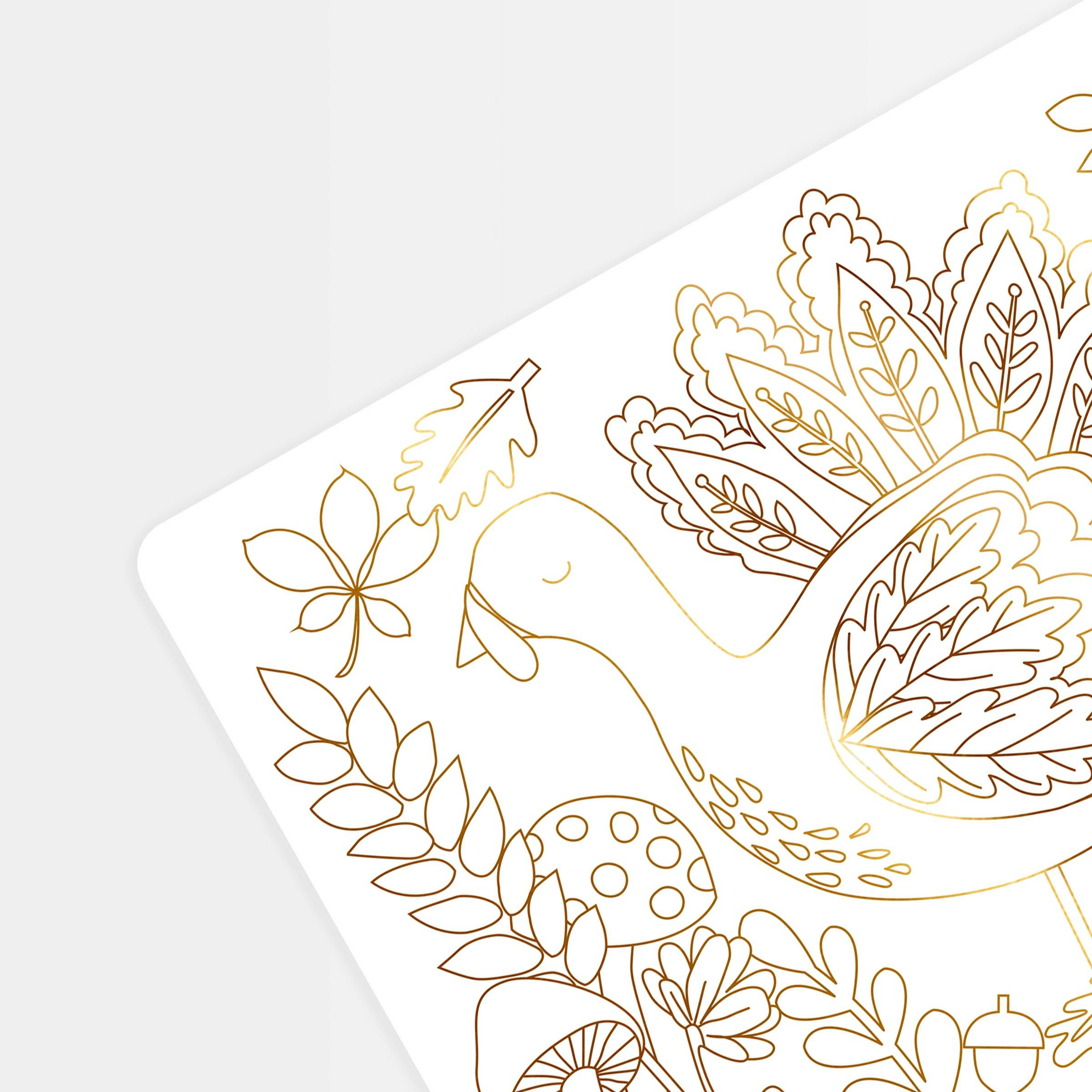 Thanksgiving Coloring Placemats
