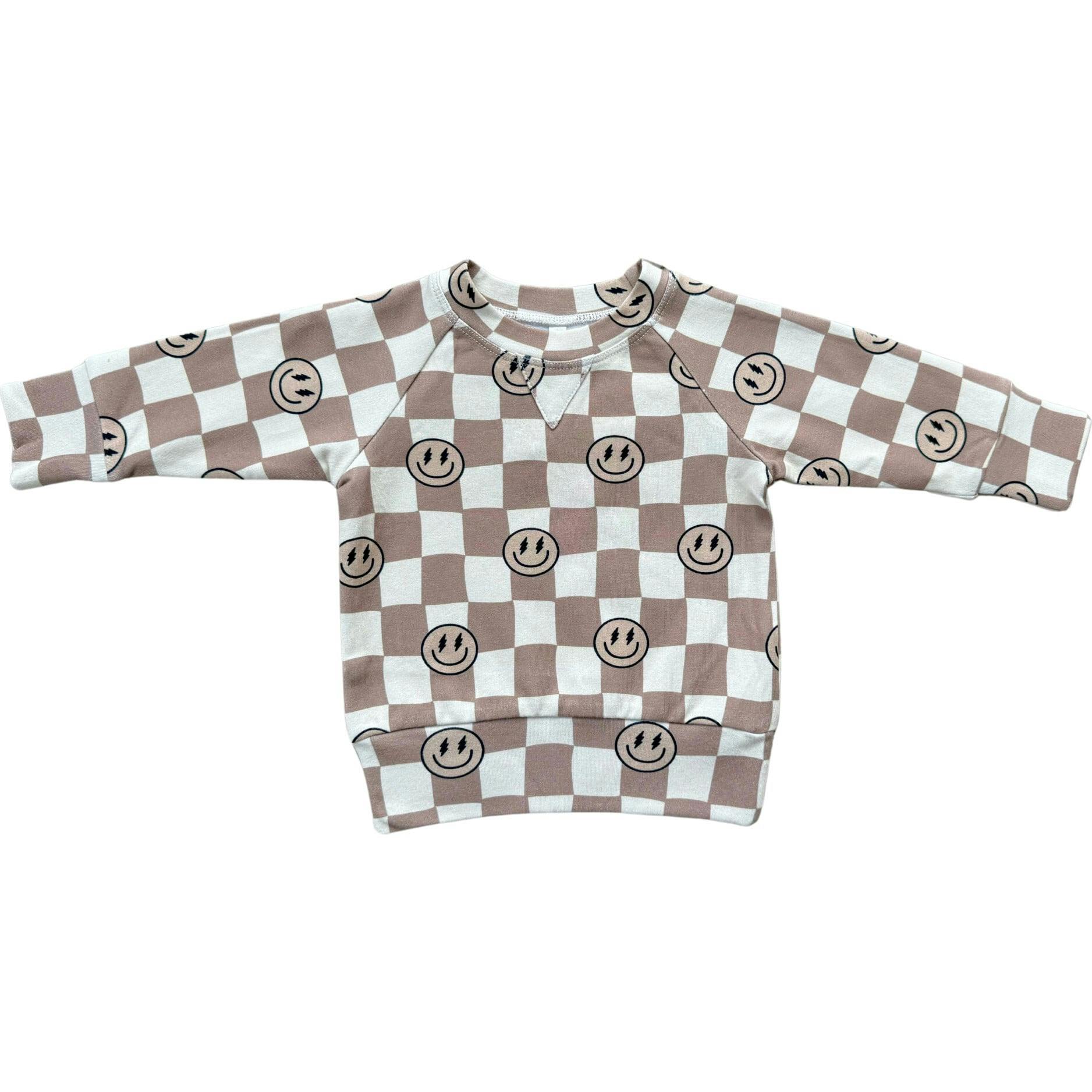 Boy's Raglan Sweatshirt Patches