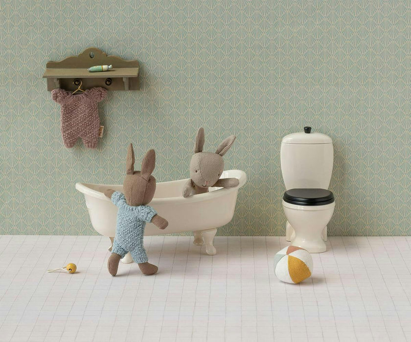Rabbit set, Micro - Brown - Blue