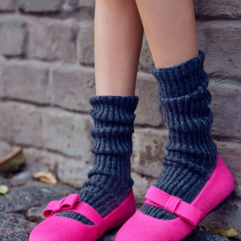 Mia Wool Ballet Flats