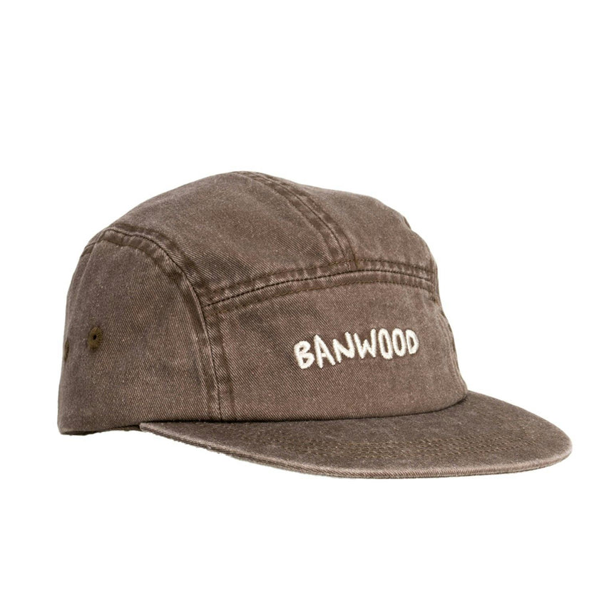 BANWOOD 5-PANEL CAP - BROWN