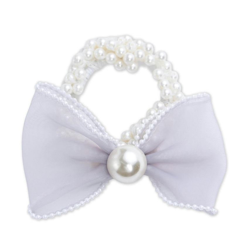 Sheer Bow Scrunchie Set