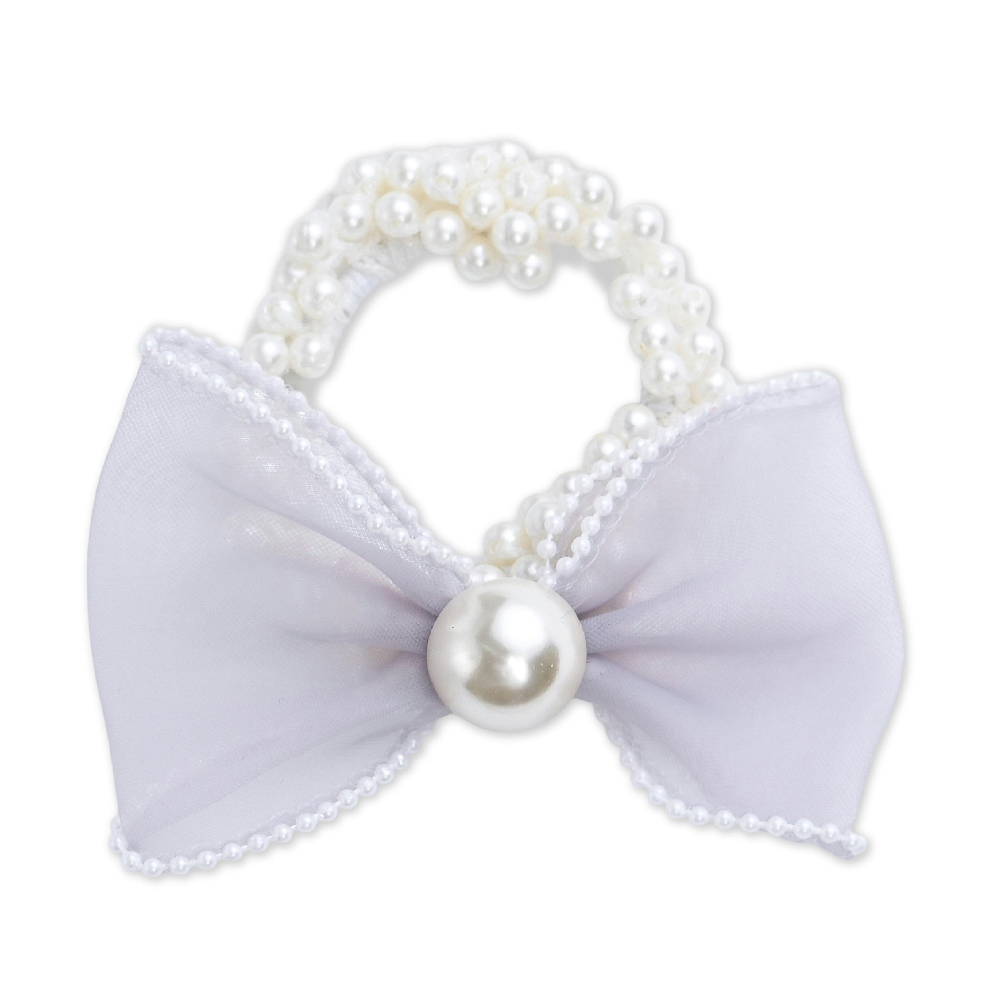 Sheer Bow Scrunchie Set