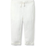 Linen-Cotton Cuffed Pant