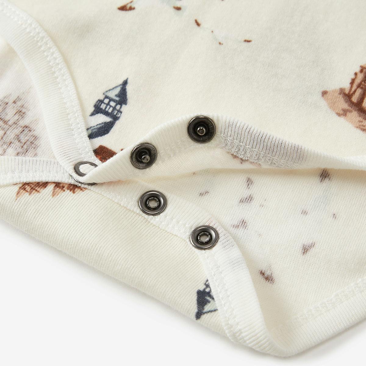 Sandcastle Organic Cotton Long Sleeve One Piece