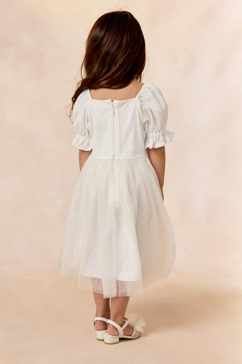 Mini Ballerina Dress in White