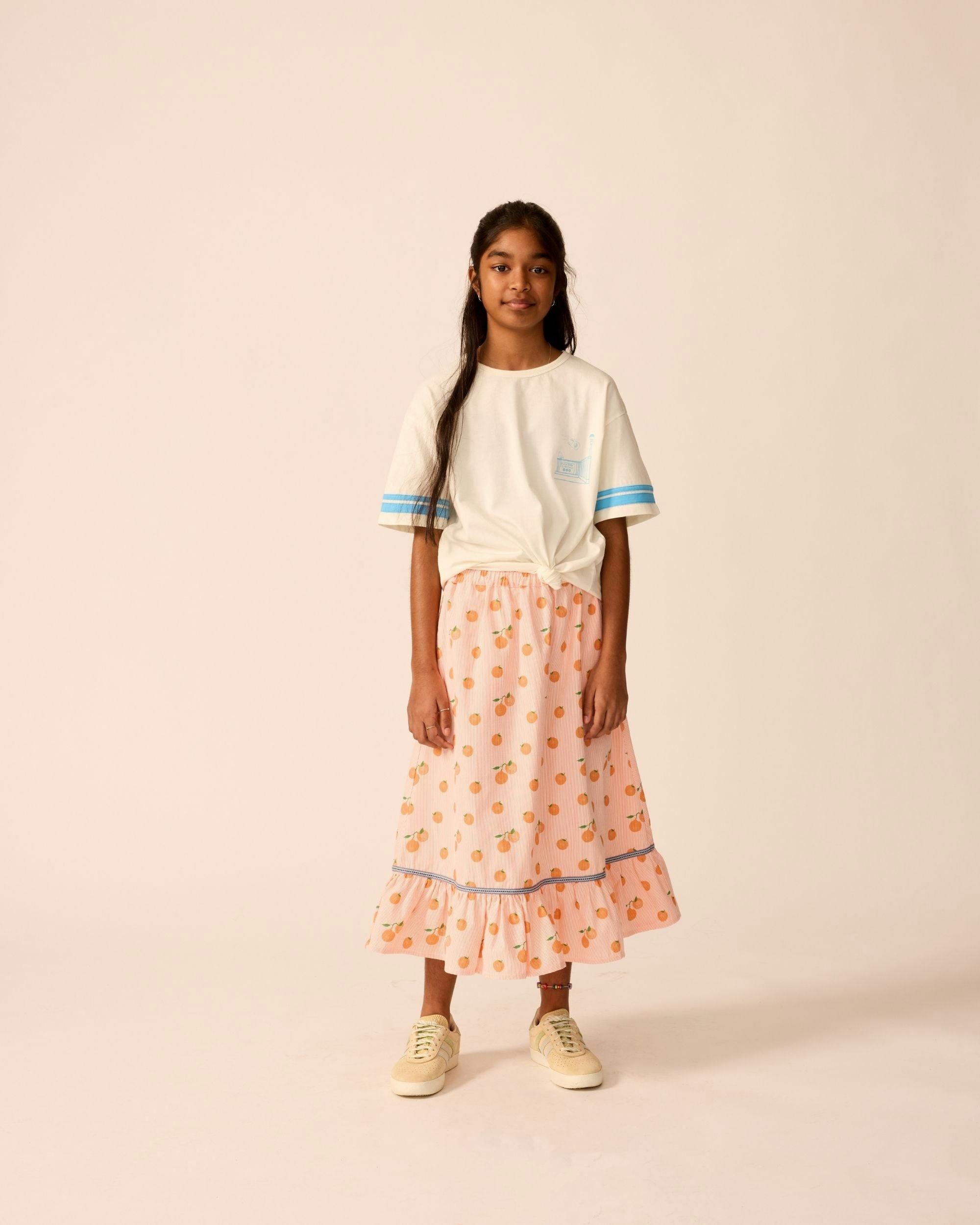 Picnic Skirt in Clementine