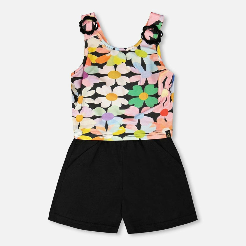 Sleeveless Jersey Jumpsuit