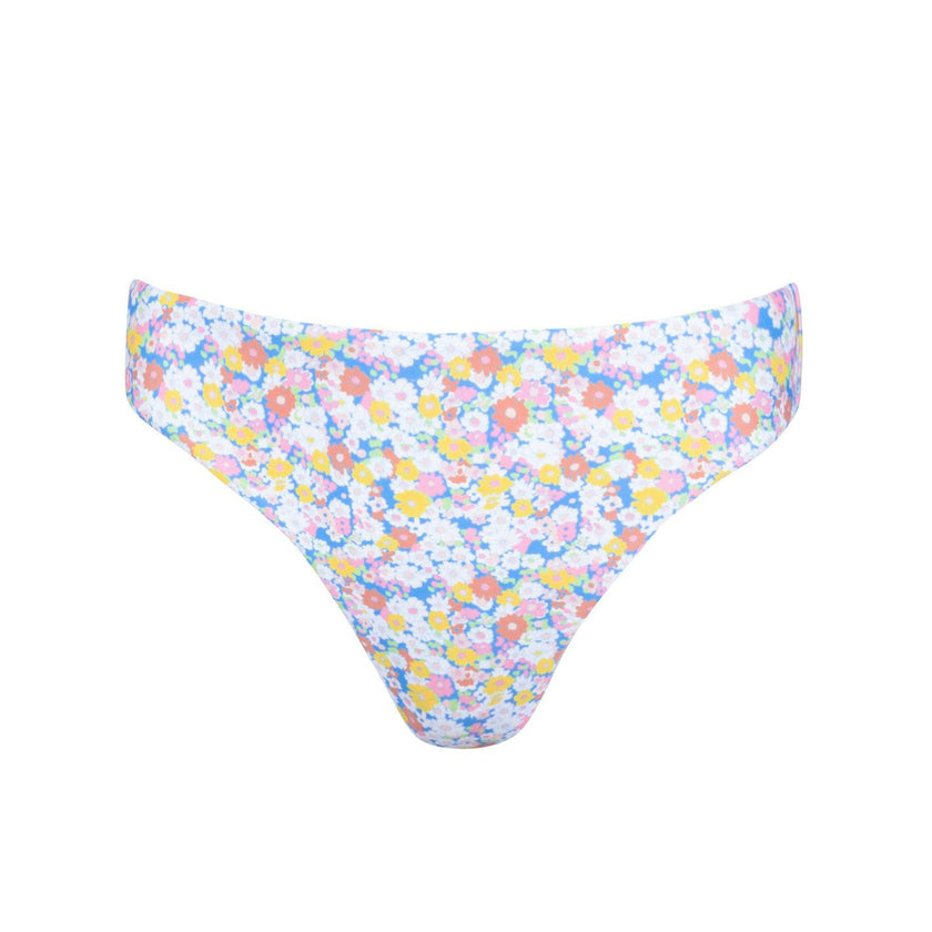 women's jasmine blossom mid rise bikini bottom