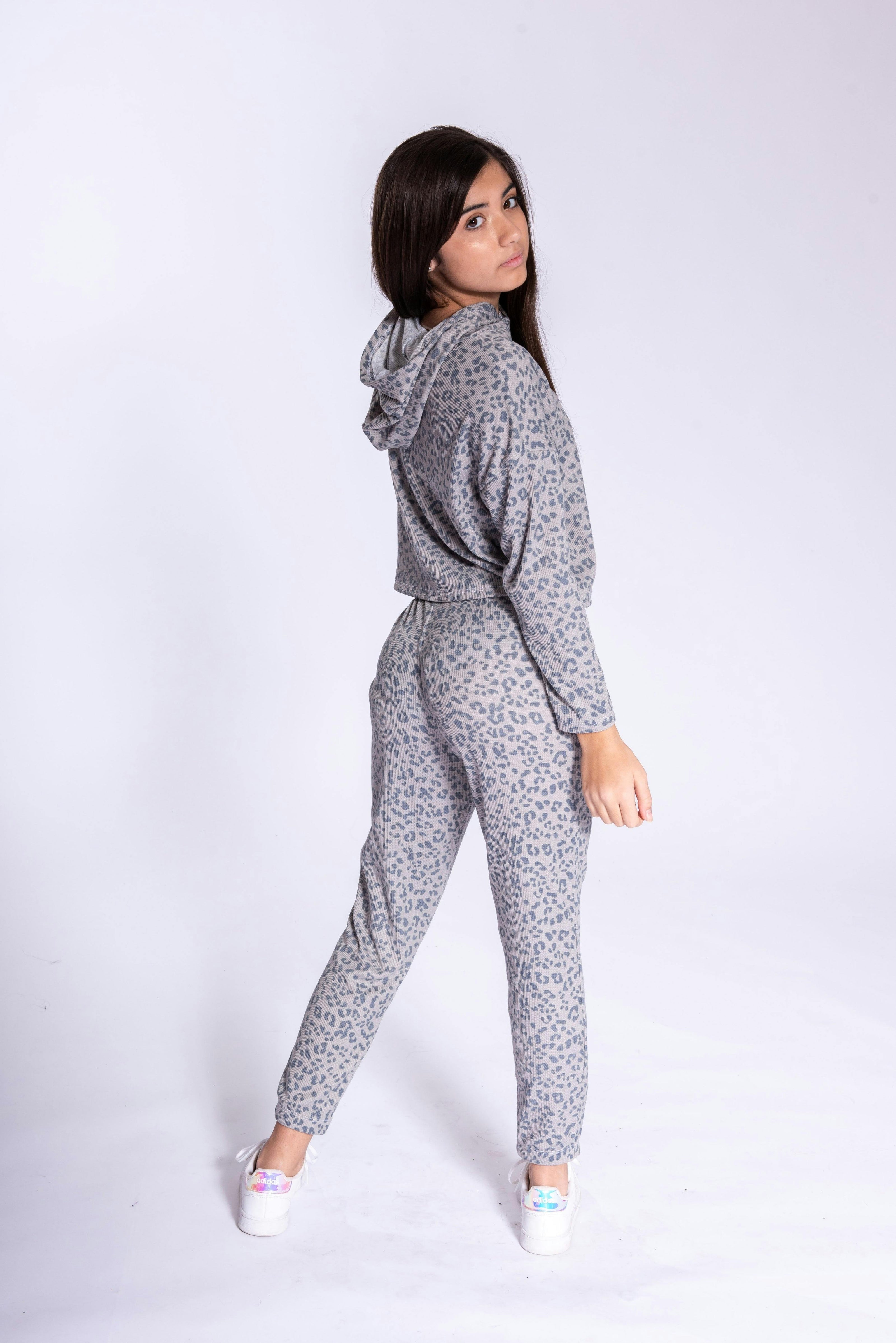 Kids Printed Sweatshirt and Jogger Set