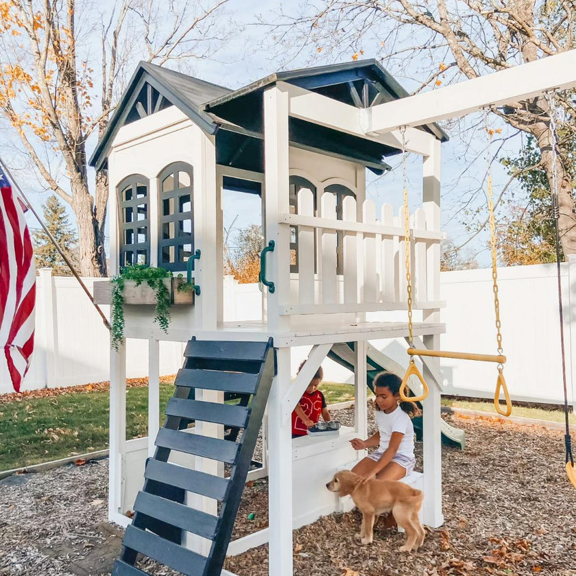 Reign Two Story Playhouse Bench Seat