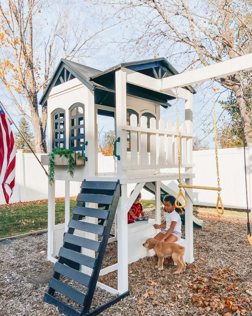 Reign Two Story Playhouse Bench Seat