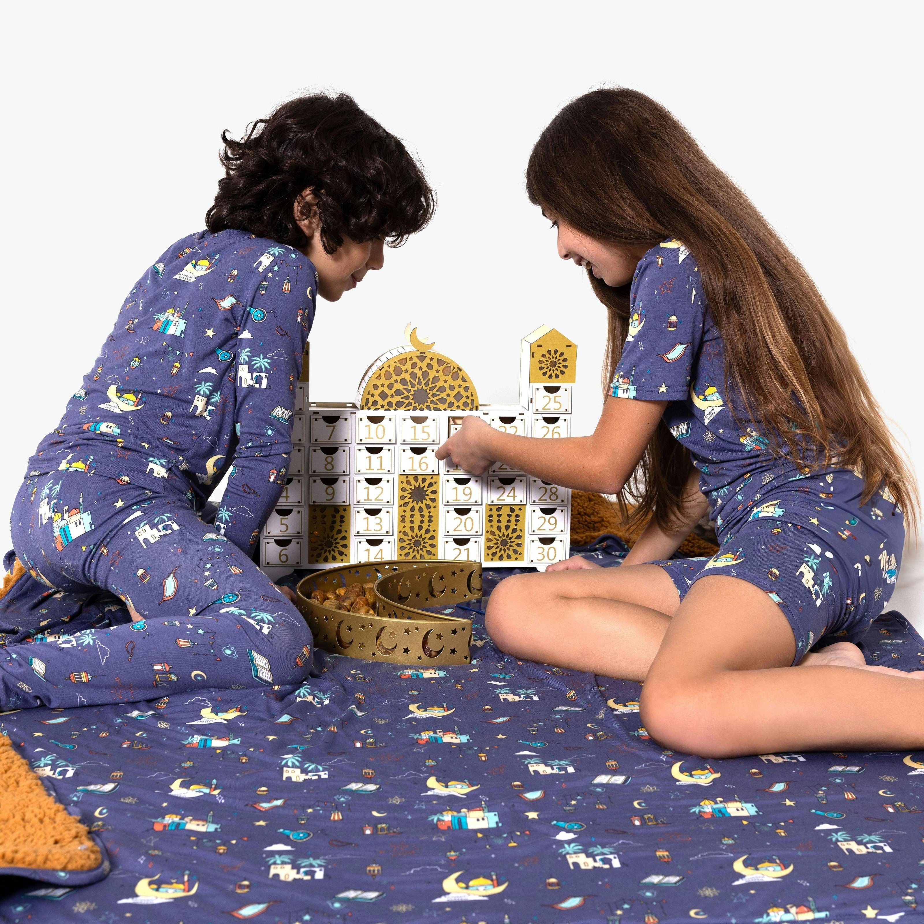 Ramadan Bamboo Kids Pajama Short Set