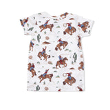Buckaroo Western - Short Sleeve Loungewear Set
