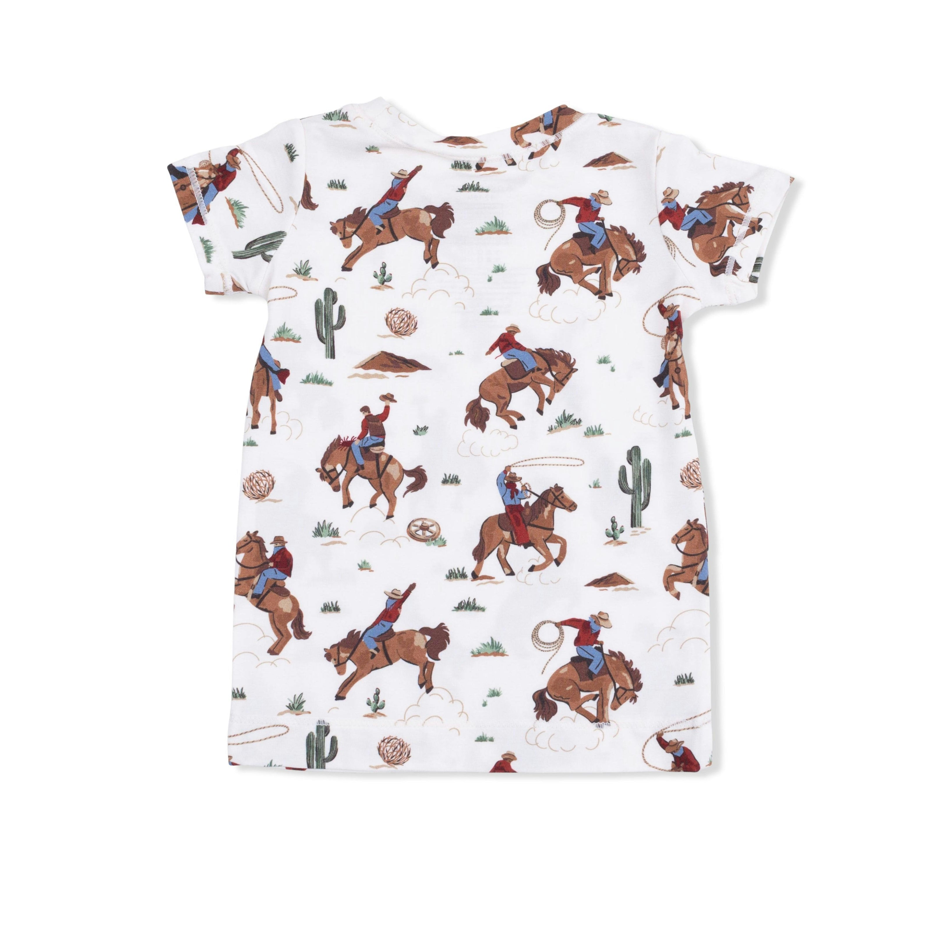 Buckaroo Western - Short Sleeve Loungewear Set