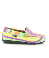 Plain 015 Walker Moccasins, Multicolor printed leather
