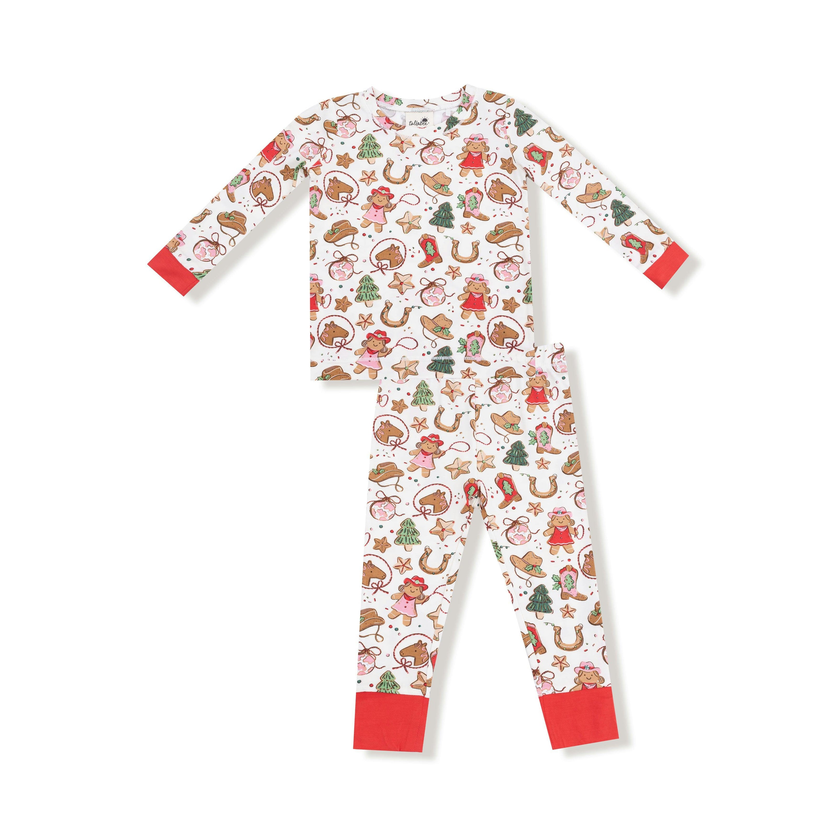 Cowgirl Christmas - Long Sleeve Loungewear Set