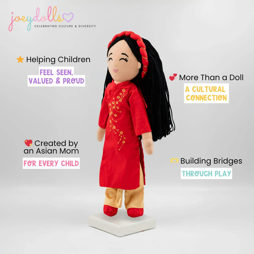 Vietnamese 'Hoa' Cultural Doll