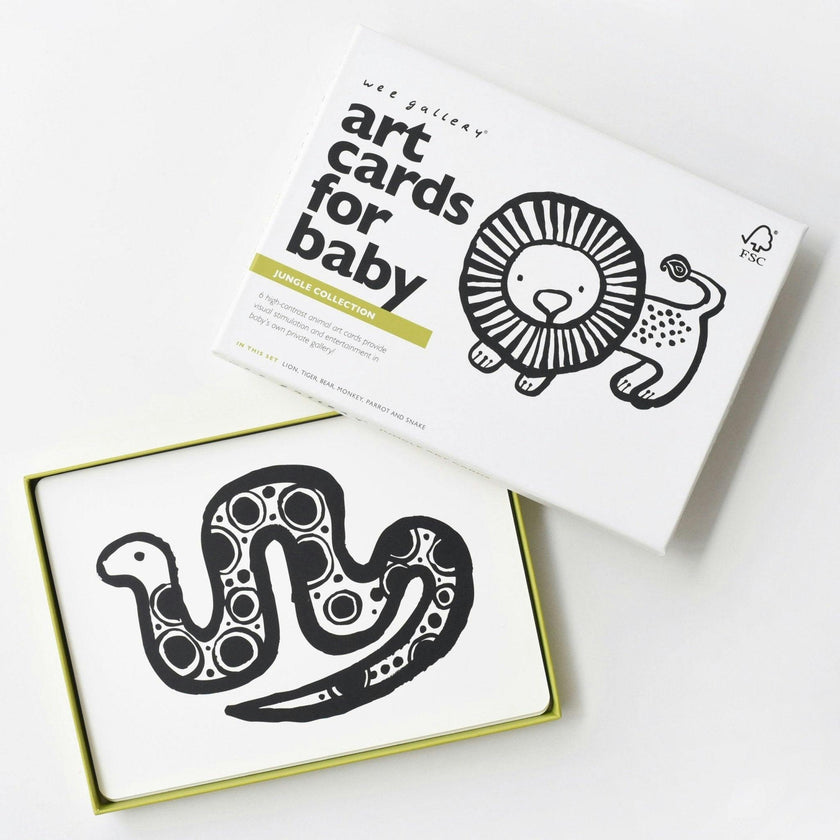Jungle Art Cards for Baby