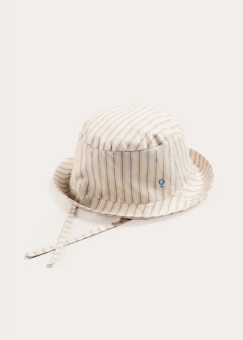 Percy Stripe Sun Hat in Blue (S-L)