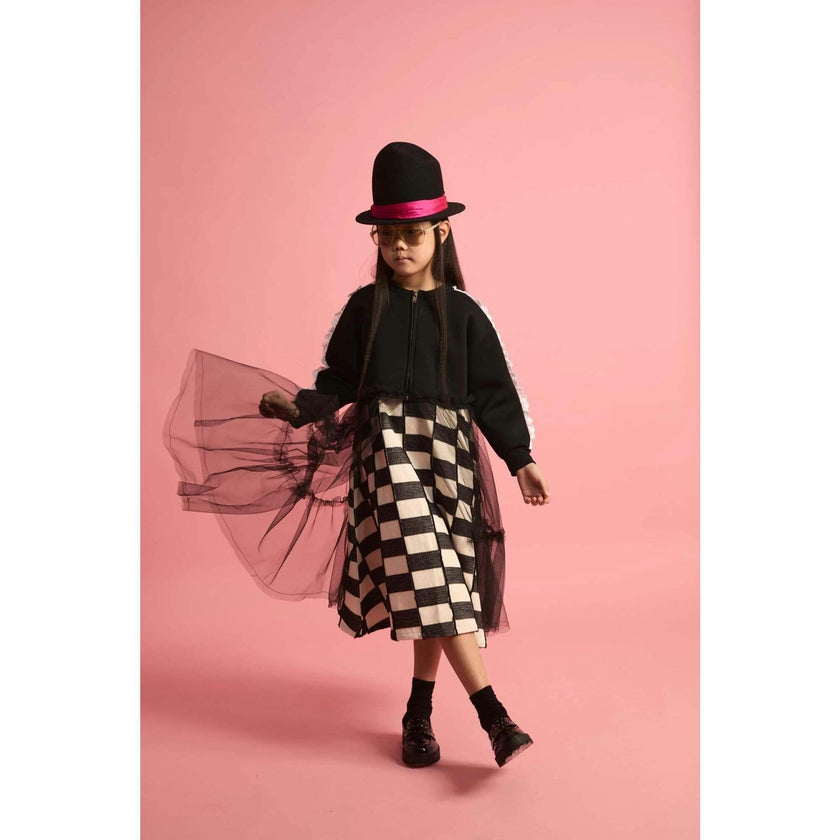 Neoprene Tulle Jacket