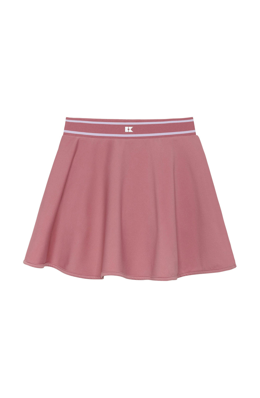 dusty pink topspin skort