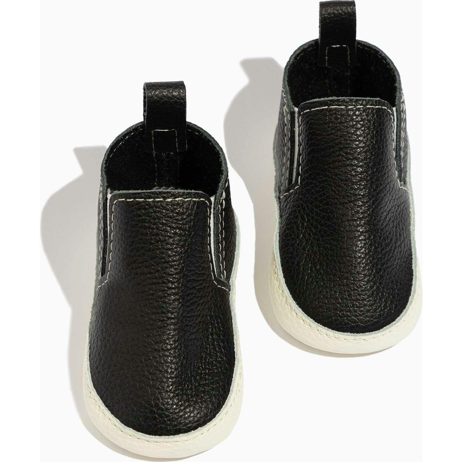 Platinum Slip On Baby Shoe