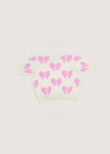 Pinpilin Baby Jumper Pink Lavander Bow