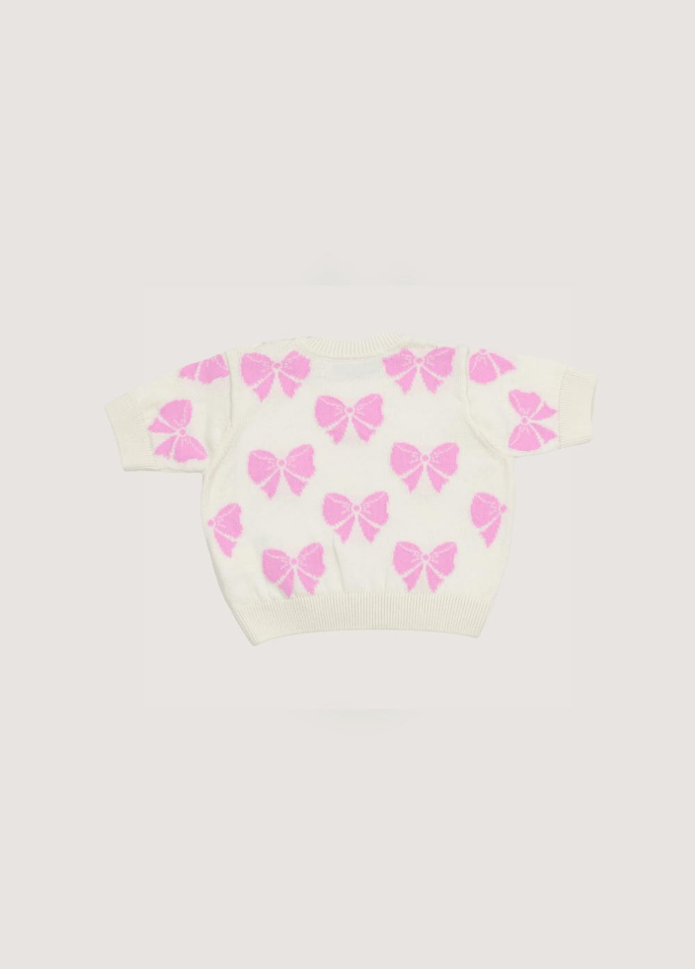 Pinpilin Baby Jumper Pink Lavander Bow