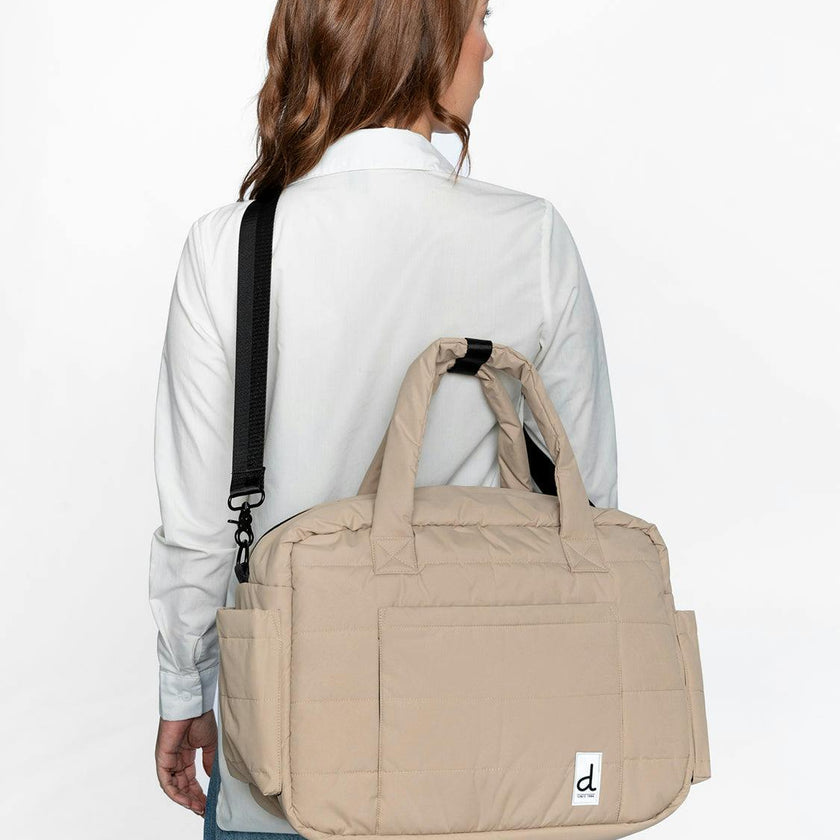 Diaper Bag With Changing Mat Beige