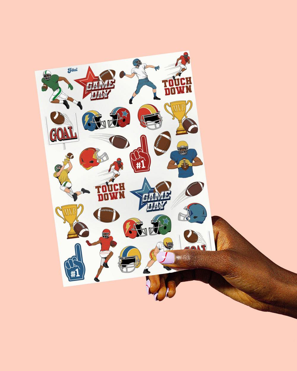 Game Day Tats - 112 temporary tattoos