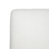 Organic Cotton Muslin Crib Sheet - Sand Stripe