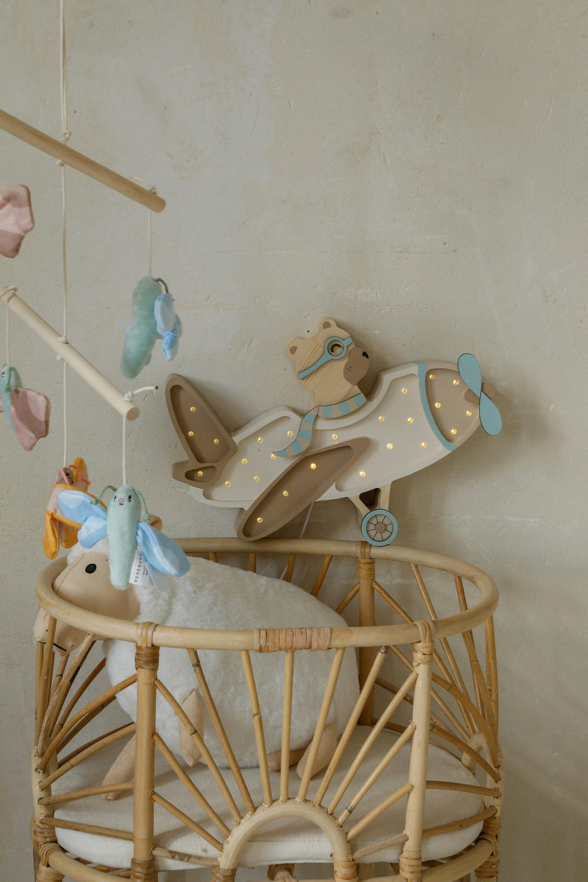 Little Lights Vintage Plane Lamp