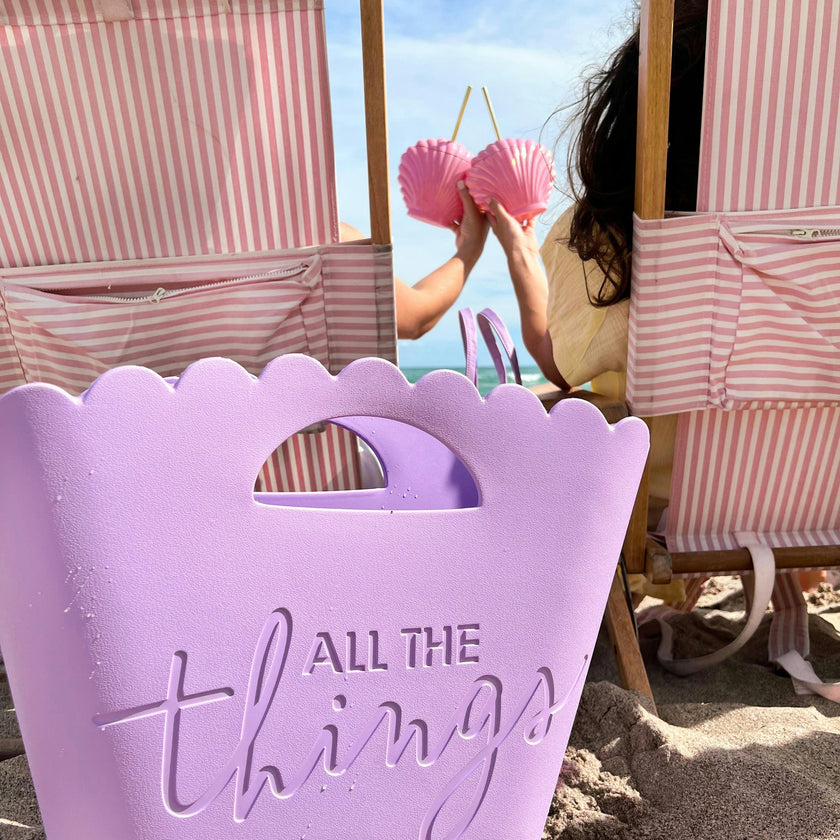 All The Things Lavender Jelly Tote