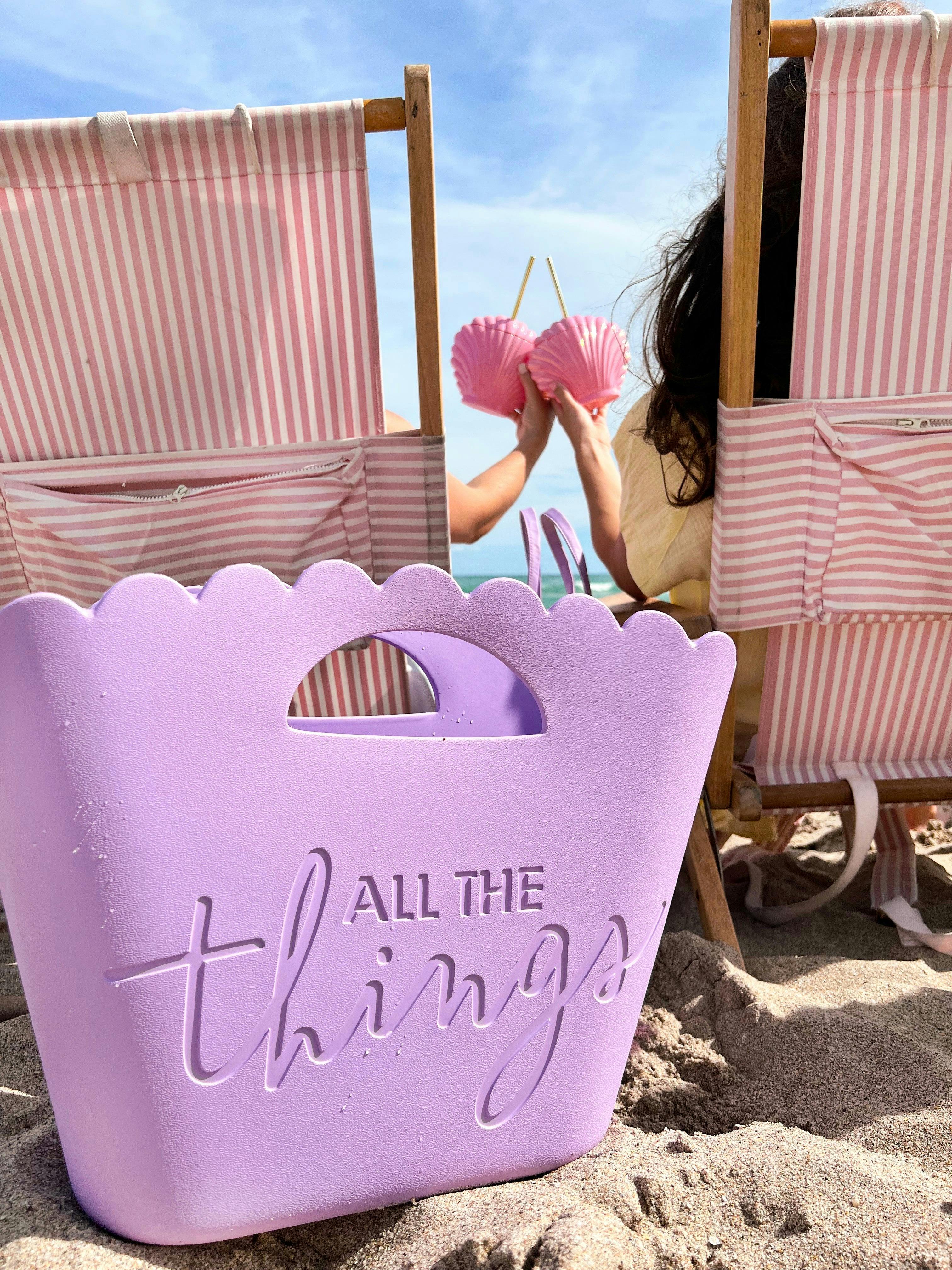 All The Things Lavender Jelly Tote