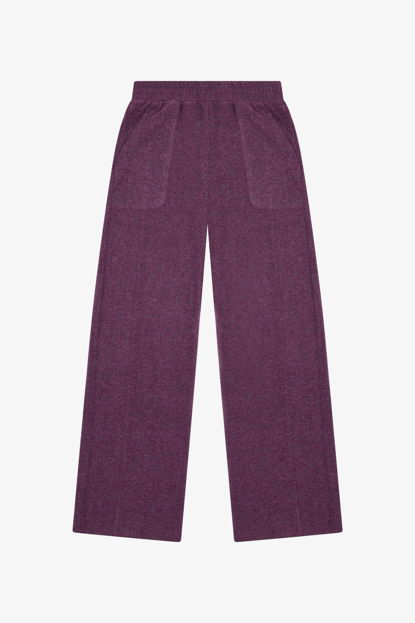 Tenly Hacci Jersey Wide Leg Pocket Pants