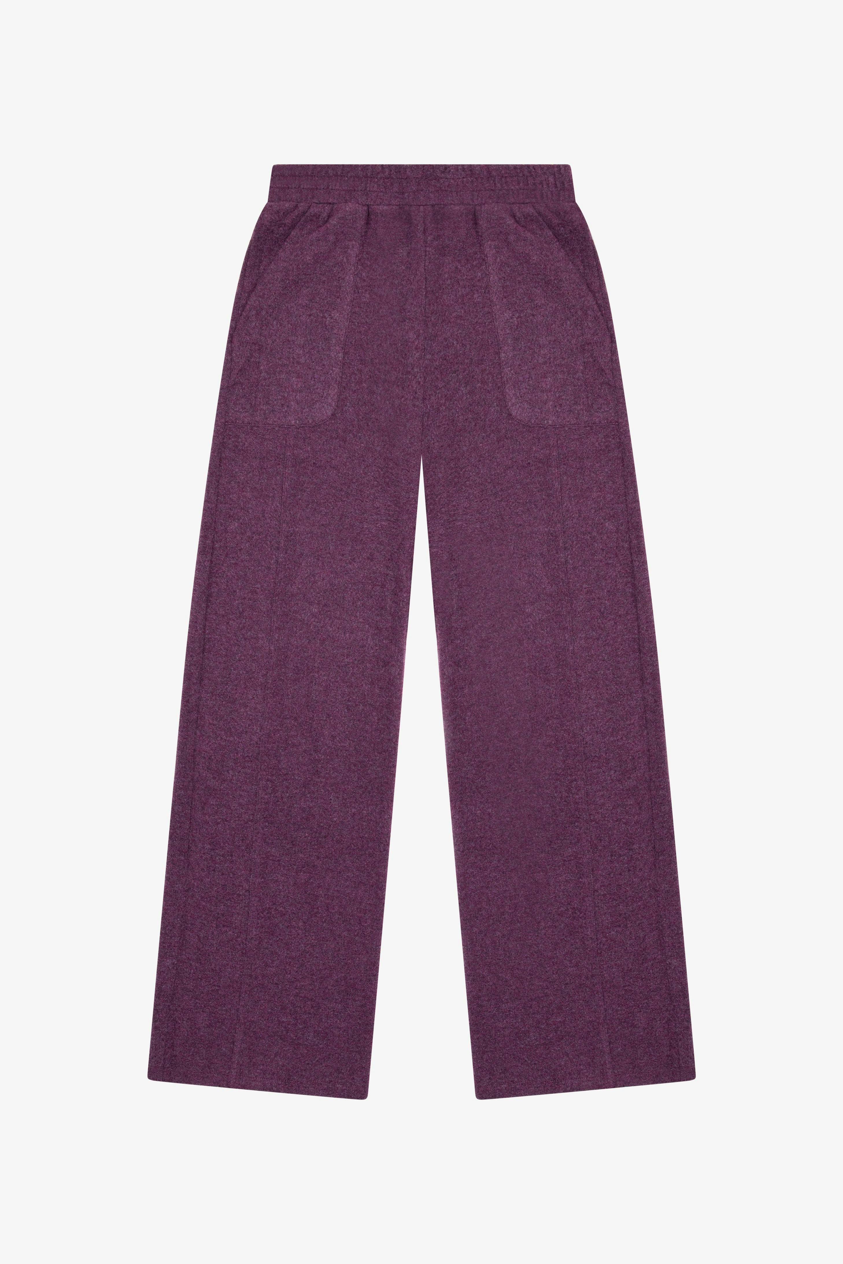 Tenly Hacci Jersey Wide Leg Pocket Pants