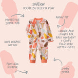 SHADOW Sleep & Play Baby Pajamas for Boys & Girls