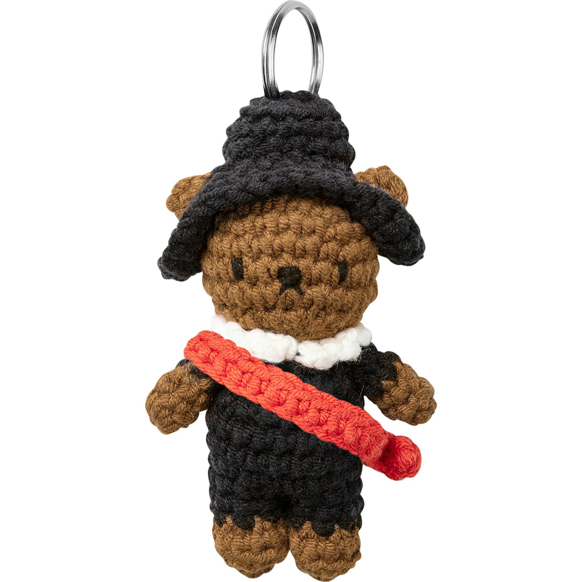 Boris in Mini Crochet Keychain