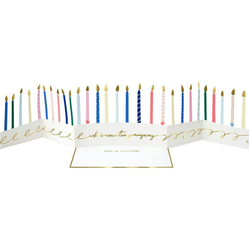 Candle Birthday Card