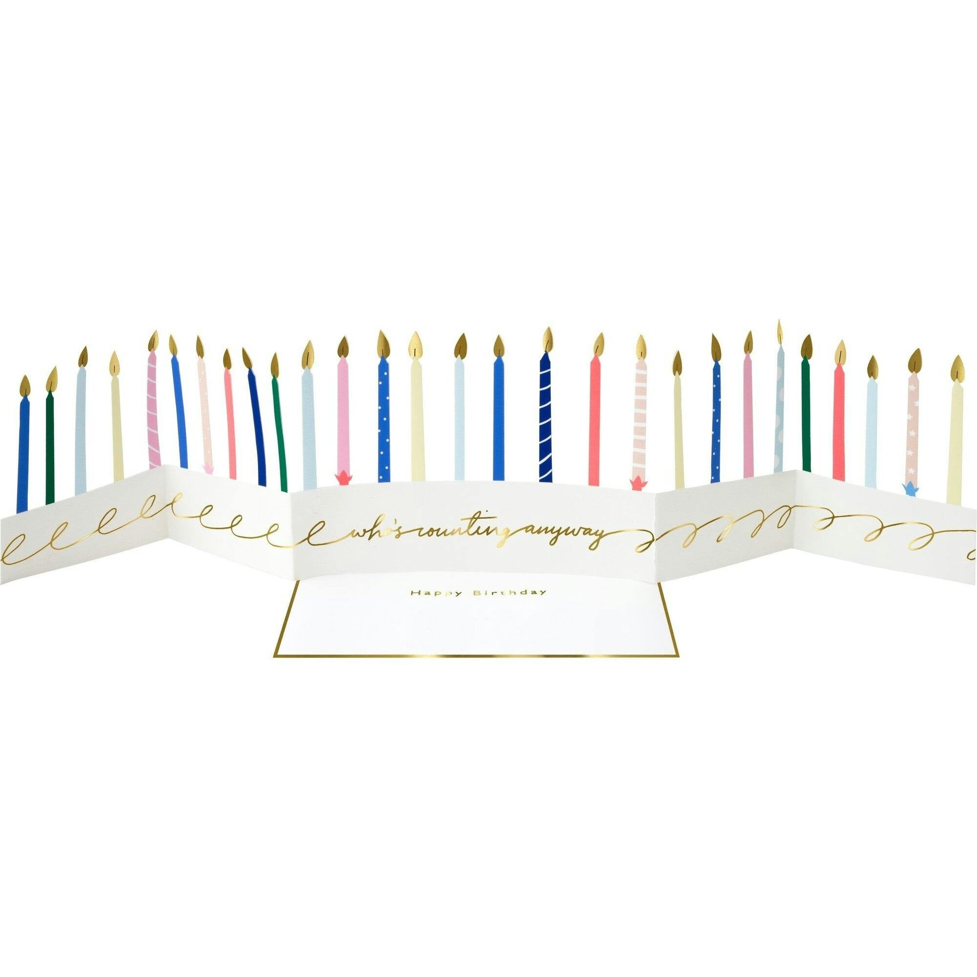 Candle Birthday Card