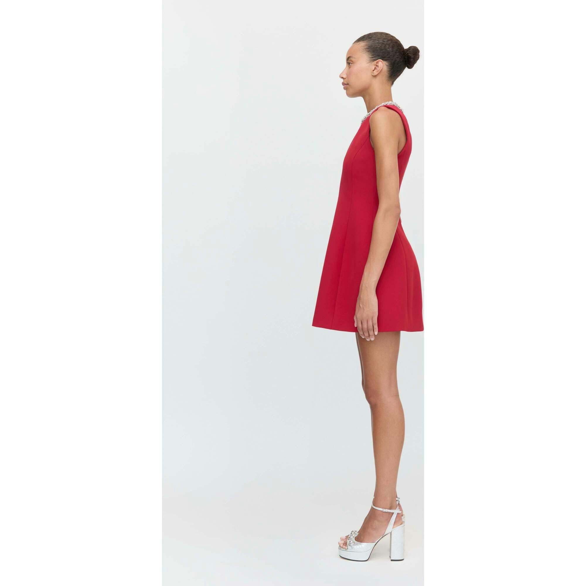 The Parker Dress - Cherry